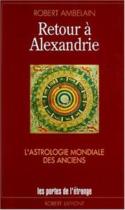 Cover of: Retour à Alexandrie