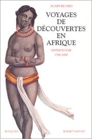 Cover of: Voyages de découvertes en Afrique by Alain Ricard