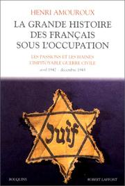 Cover of: La Grande Histoire des Français sous l'Occupation, tome 3