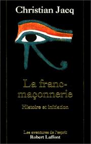 Cover of: La Franc-maçonnerie