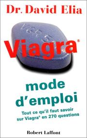 Cover of: Viagra : mode d'emploi