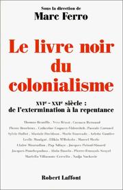 Cover of: Le Livre Noir Du Colonialisme by Marc Ferro