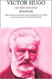 Cover of: Oeuvres complètes de Victor Hugo  by Victor Hugo, Yves Gobin