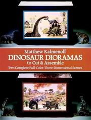 Cover of: Dinosaur Dioramas to Cut & Assemble