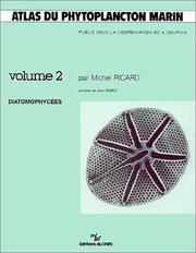 Cover of: Diatomophycées by Ricard M