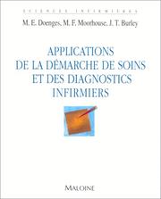 Cover of: Applications de la démarche de soins et des diagnostics infirmiers