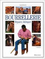 Cover of: Bourrellerie  by Claude Lux