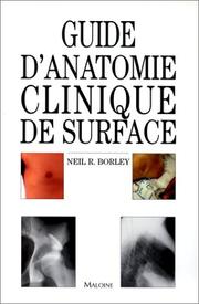 Cover of: Guide d'anatomie clinique de surface