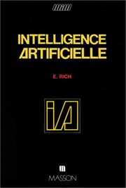 Cover of: Intelligence artificielle by Elaine A. Rich