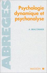 Cover of: Psychologie dynamique et psychanalyse
