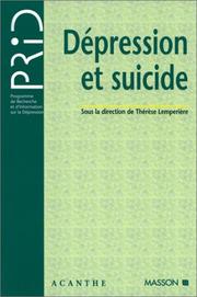 Depression et suicide by Lemperiere