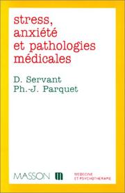 Cover of: Stress, anxiété et pathologies médicales
