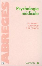 Cover of: Psychologie médicale, 2e édition