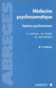 Cover of: Médecine psychosomatique, 3e édition