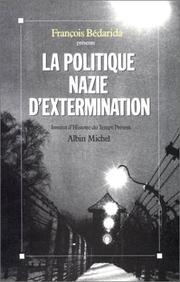 Cover of: La Politique nazie d'extermination
