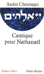 Cover of: Cantique pour Nathanaël