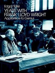 Cover of: Years with Frank Lloyd Wright by Edgar Tafel