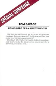 Cover of: Le meurtre de la Saint-Valentin by Tom Savage
