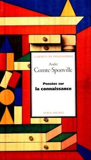 Cover of: Pensées sur la connaissance