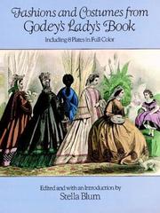 Cover of: Fashions and Costumes from Godey's Lady's Book by Stella Blum