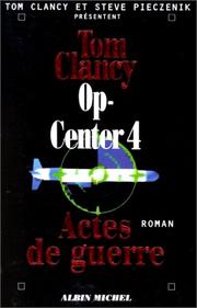 Cover of: Op center 4 actes de guerre