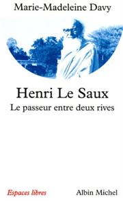 Cover of: Henri Le Saux  by Marie-Madeleine Davy