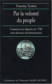 Cover of: Par la volonté du peuple
