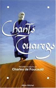 Cover of: Chants touaregs by Charles de Foucauld, Dominique Casajus