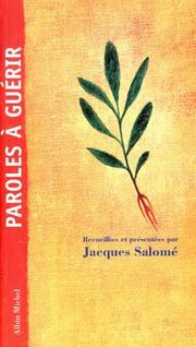 Cover of: Paroles à guérir