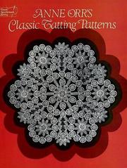 Cover of: Anne Orr's Classic tatting patterns.