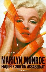 Cover of: Marilyn Monroe: enquete sur un assassinat