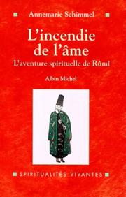 Cover of: L'Incendie de l'âme  by Annemarie Schimmel, Sylvie Carteron
