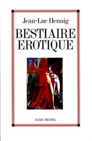 Cover of: Bestiaire érotique