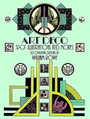 Cover of: Art Deco spot illustrations and motifs by William Rowe