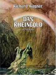 Cover of: Das Rheingold in Full Score