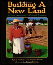 Cover of: Building a New Land: African Americans in Colonial America (From African Beginnings: the African-American Story) by James Haskins