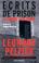 Cover of: Ecrits de prison. Le Combat d'un Indien