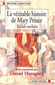 Cover of: La Véritable Histoire de Mary Prince  by 