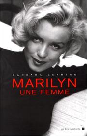 Cover of: Marilyn, une femme