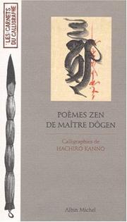 Cover of: Poèmes zen de Maître Dôgen