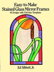 Easy-to-make stained glass mirror frames by Ed Sibbett