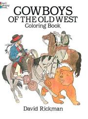 Cover of: Cowboys of the Old West Coloring Book