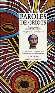 Cover of: Paroles de griots by Mathilde Voinchet