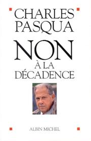 Cover of: Non à la décadence