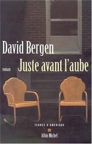 Cover of: Juste avant l'aube