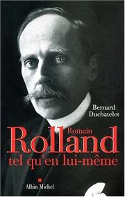 Cover of: Romain Rolland tel qu'en lui-même