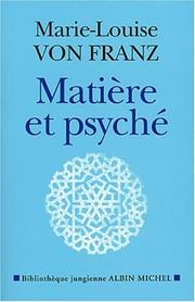 Cover of: Matière et Psyché