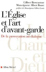 Cover of: L'Eglise et l'Art d'avant-garde : De la provocation au dialogue