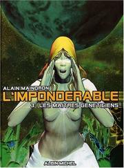 Cover of: L'Impondérable, tome 3