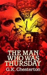 Cover of: The man who was Thursday by Gilbert Keith Chesterton